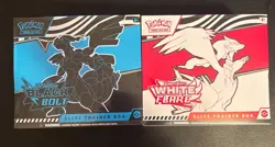 Pokemon TCG Scarlet and Violet Black Bolt & White Flare ETB New And Sealed - Image 1