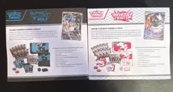 Pokemon TCG Scarlet and Violet Black Bolt & White Flare ETB New And Sealed - Image 2