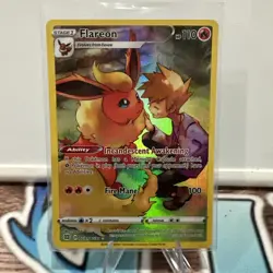 Pokemon TCG Flareon Sword & Shield: Brilliant Stars TG01/TG30 Holo Secret Rare - Image 1