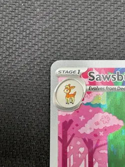 Sawsbuck 166/162 - SV Temporal Forces - Illustration Rare - Pokemon TCG - Image 3