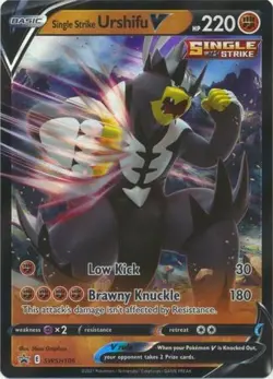 Single Strike Urshifu V - SWSH106 - Pokemon Sword & Shield Promo Ultra Rare NM - Image 1