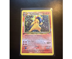 Typhlosion 1st Edition Holo 17/111 2001 Neo Genesis Pokemon 17/111 - Image 1
