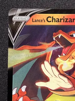 Lance’s Charizard V SWSH133 Pokemon Celebrations Black Star Promo Holo NM #2 - Image 5