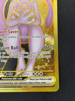 Pokemon Team Rocket's Mewtwo ex 240/182 Destined Rivals Holo Hyper Rare NM - Image 4