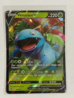 Venusaur V 001/073 -1/73 *NEW* CHAMPIONS PATH Ultra Rare Pokemon Pack Fresh MINT - Image 1