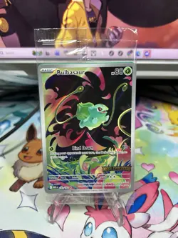 Pokemon Mega Evolution Bulbasaur 133/132 Mega Evolution Stamped Promo Sealed - Image 1