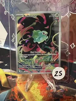 Pokemon Bulbasaur 133/132 English Mega Evolution Stamped Promo SEALED - Image 1