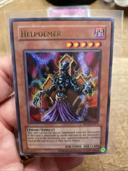 Helpoemer RP02-EN074 Ultra Rare Unlimited Edition Near Mint +Bonus FREESHIP! - Image 1