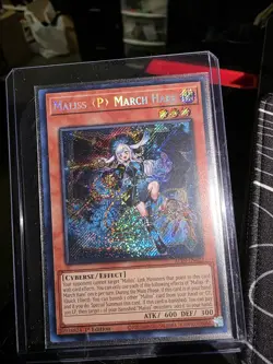 Yu-Gi-Oh! Maliss P March Hare ALIN-EN023 Alliance Insight Secret Rare 1st Ed. - Image 1