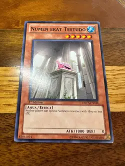 Numen erat Testudo ORCS-EN038 1st Edition Common PL + BONUS - Image 1