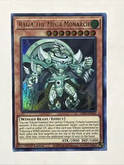 Yu-Gi-Oh! TCG Raiza the Mega Monarch Ghosts from the Past: the 2nd Haunting Gfp. - Image 2