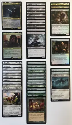 MTG Magic The Gathering Azban Frodo And Samwise Budget 100 Card Commander Deck - Image 3