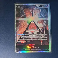 Five Elders OP13-082 SR Carrying on His Will - ONE PIECE Card Game English - Image 1