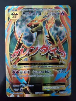 M Charizard EX 101/108 Holo Full Art Pokemon TCG XY Evolutions Mega Card LP-NM - Image 1