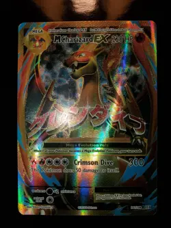 M Charizard EX 101/108 Holo Full Art Pokemon TCG XY Evolutions Mega Card LP-NM - Image 3