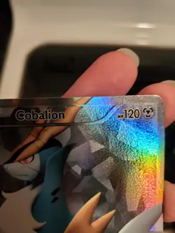Cobalion 100/101 Holo Full Art Ultra Rare Pokemon TCG Card BW Noble Victories NM - Image 4