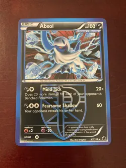 Absol (Team Plasma) 67/116 Plasma Freeze Holo Rare Pokemon TCG Card - Image 1