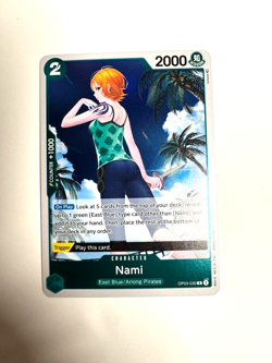 OP03-030 Nami (030) English One Piece Card Game - Image 1
