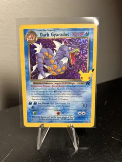 Pokemon TCG Dark Gyarados Holo Card 8/82 Classic Collection Celebrations 2021 - Image 1
