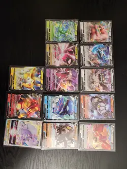 Lot of 13 Pokemon V Cards Various Sets All Holo - Image 1