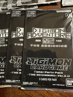 Digimon Card Game Update Box Promo Tamer St-11 pack lot English 19 Packs SEALED - Image 2
