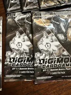 Digimon Card Game Update Box Promo Tamer St-11 pack lot English 19 Packs SEALED - Image 4