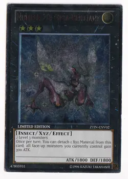 Yu-Gi-Oh Card: Number 20: Giga-Brilliant ZTIN-ENV02 Ultimate Rare Limited - Image 1