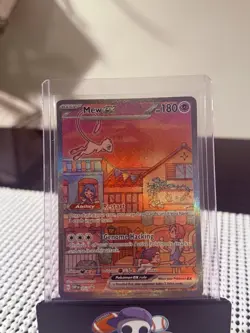 Mew ex SVP 053 Pokemon TCG Scarlet Violet 151 Black Star Promo Full Art Card - Image 1