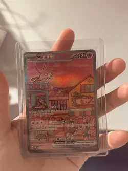 Mew ex SVP 053 Pokemon TCG Scarlet Violet 151 Black Star Promo Full Art Card - Image 3
