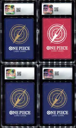 One Piece Monkey D Luffy Japanese CGC 10 Mint! 4 x Graded Card Bundle/Lot - Image 2