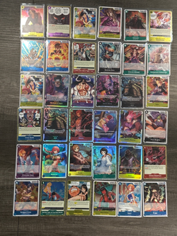 One Piece tcg Card Game 100 Cards Collection Mixed Lot w/ 10 FOILS Included - Image 2