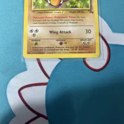 NM Pokemon Aerodactyl Card fossil Set 16/62 WOTC Non-Holo Unlimited - Image 3