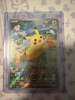 Pikachu 088 Sv: Scarlet & Violet Promo Cards Illustrator Rare Holo - Image 1