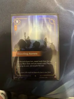 FOIL Riftbound Dazzling Aurora 160/298 TCG Card English Ver League of legends - Image 1