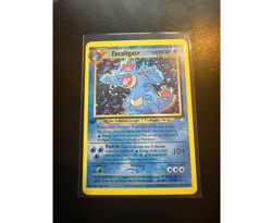 Pokemon TCG Feraligatr Neo Genesis Holo Card 5/111 1st Edition NM 5/111 - Image 1