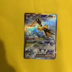 Pokemon TCG Zapdos EX Card 202/165 Scarlet & Violet 151 Series - Image 1