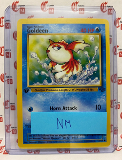 Goldeen - 1st Edition - Jungle Set 1999 - 53/64 - WOTC - TCG - Pokemon Card - NM - Image 1