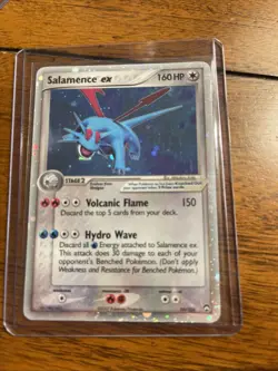 Pokemon TCG Salamence EX Power Keepers Holo Card 96/108 - Image 1