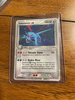Pokemon TCG Salamence EX Power Keepers Holo Card 96/108 - Image 2