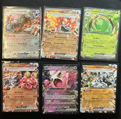 Pokemon 6 EX Cards Twilight Masquerade SCREAM TAIL SINISTCHA OGERPON MAGCARGO - Image 1