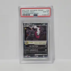 PSA 10 ? Pokemon Darkrai 46 10th Movie Commemoration Promo Japanese Graded Card - Image 1