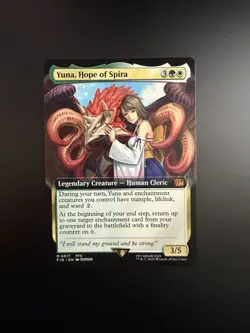 MTG Final Fantasy English Yuna, Hope of Spira Extended Art 0517 Non-Foil - Image 1