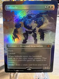 MTG: Solitude (Borderless) Modern Horizons 2 Foil NM/M - Image 1