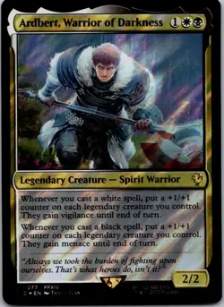 Ardbert, Warrior of Darkness (Surge Foil) R Commander: FINAL FANTASY 77 NM - Image 1