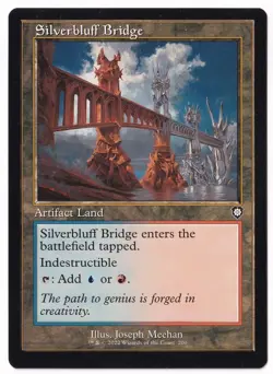 Magic The Gathering The Brothers War Commander Deck #200 Silverbluff Bridge - Image 1