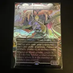 Myrel, Shield of Argive (Halo Foil) - Secret Lair Countdown Kit (SLC-0013) Mint - Image 1
