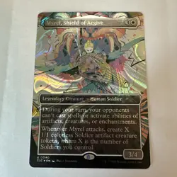Myrel, Shield of Argive (Halo Foil) - Secret Lair Countdown Kit (SLC-0013) Mint - Image 2