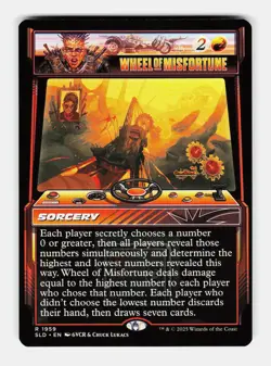 MTG: Wheel of Misfortune | Secret Lair Drop Series 1959 NM - Image 1