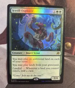 MTG Magic - Icetill Explorer - Edge of Eternities FOIL 0192 Rare Near Mint NM - Image 1