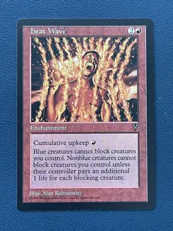 Magic the Gathering MTG Heat Wave (83) Visions - Image 1